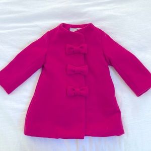 Pink girls pea coat (3T)